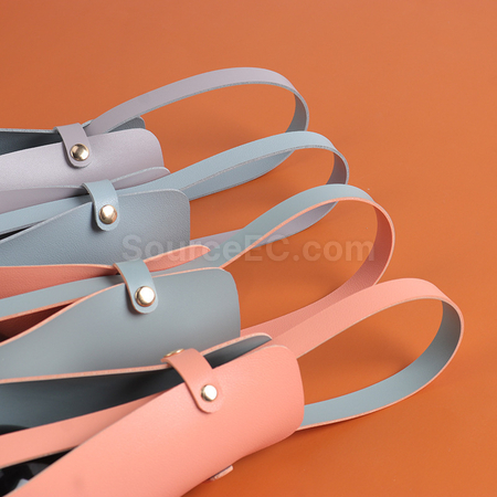 Customization Red wine leather case Promotional Products
