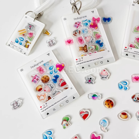 Customization Customized Acrylic Shake Photo Frame Key Pendant Promotional Products