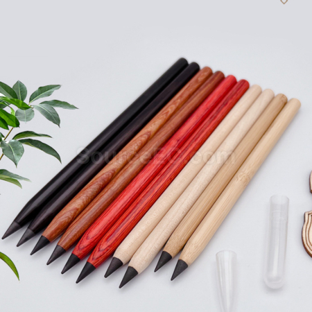 Customization Ink-Free Bamboo Pencil That Never Ages Promotional Products