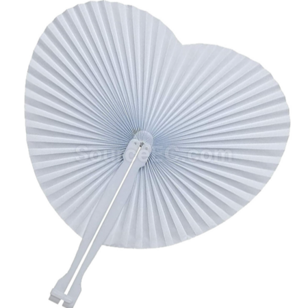 Customization Heart - shaped folding fan Promotional Products