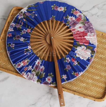 Customization Windmill folding long - handled fan Promotional Products