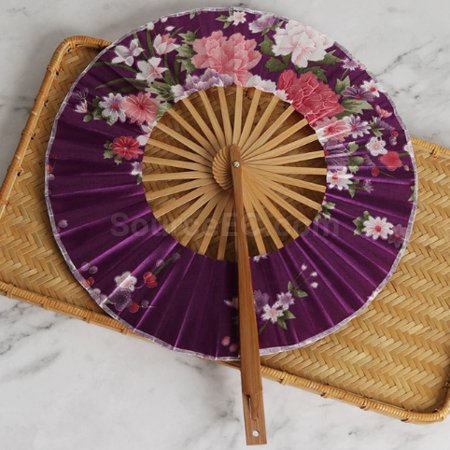 Customization Windmill folding long - handled fan Promotional Products