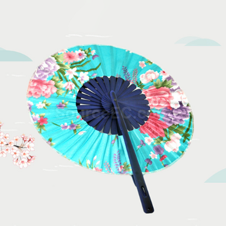 Customization Windmill folding long - handled fan Promotional Products
