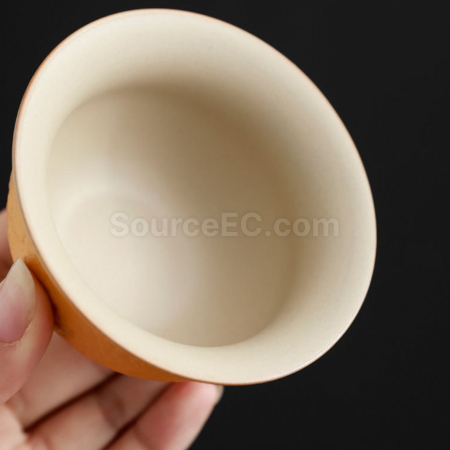 Customization Ugly Orange Portable Ceramic Tea Travel Set Promotional Products
