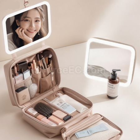 Customization Large-Capacity Makeup Bag With Mirror Promotional Products