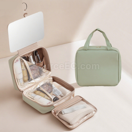 Customization Large-Capacity Makeup Bag With Mirror Promotional Products