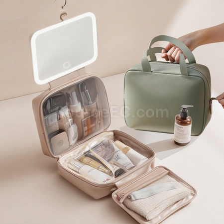Customization Large-Capacity Makeup Bag With Mirror Promotional Products