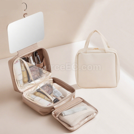 Customization Large-Capacity Makeup Bag With Mirror Promotional Products