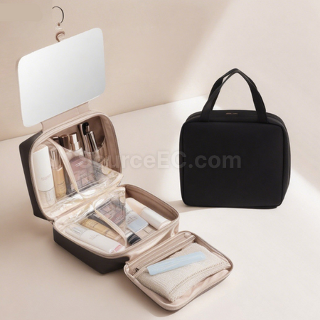 Customization Large-Capacity Makeup Bag With Mirror Promotional Products