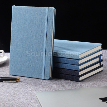 Customization Customized Denim Retro Old Art A5 Notepad Promotional Products