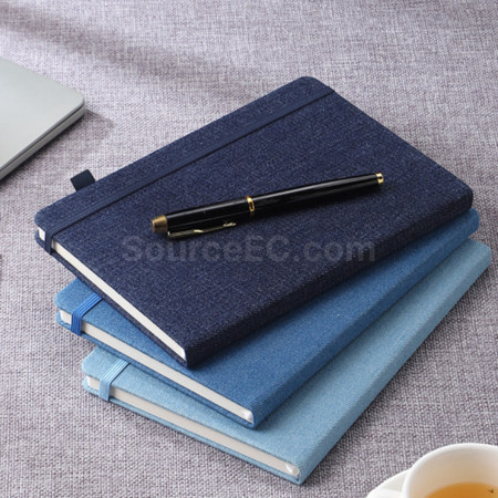 Customization Customized Denim Retro Old Art A5 Notepad Promotional Products