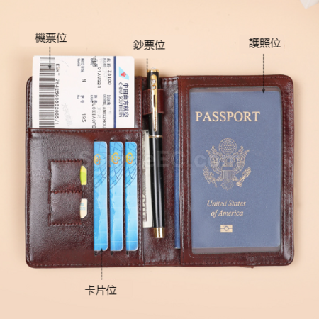 Customization RFID Anti-theft Multifunctional Passport Cover Promotional Products