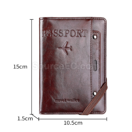 Customization RFID Anti-theft Multifunctional Passport Cover Promotional Products