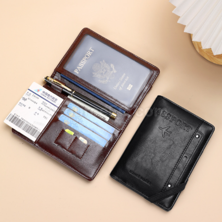 Customization RFID Anti-theft Multifunctional Passport Cover Promotional Products