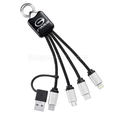 Customization Triple - in - one data cable Promotional Products
