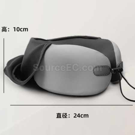 Customization U-shaped hooded memory foam neck pillow Promotional Products