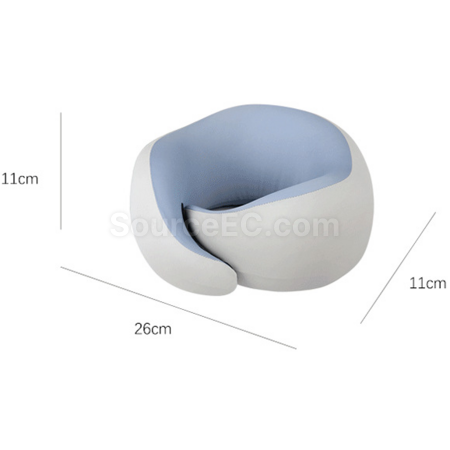 Customization U-shaped ice silk memory foam neck pillow Promotional Products
