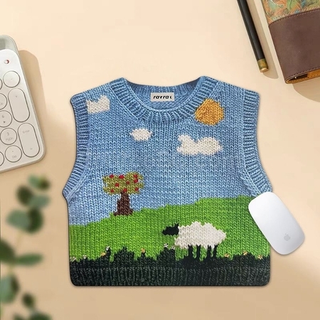 Customization Diatom Mud Cute Sweater Mouse Pad Promotional Products