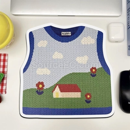 Customization Diatom Mud Cute Sweater Mouse Pad Promotional Products