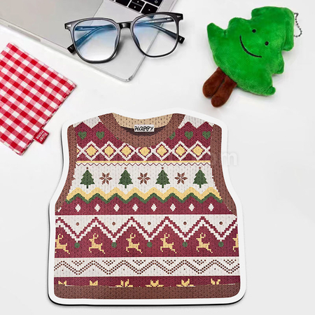 Customization Diatom Mud Cute Sweater Mouse Pad Promotional Products