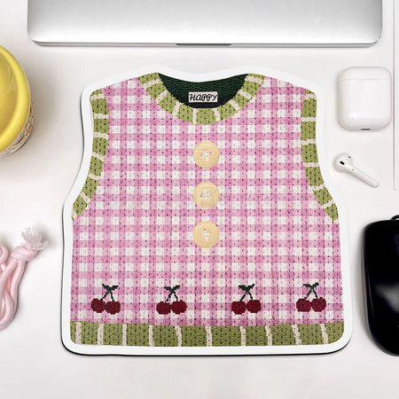 Customization Diatom Mud Cute Sweater Mouse Pad Promotional Products