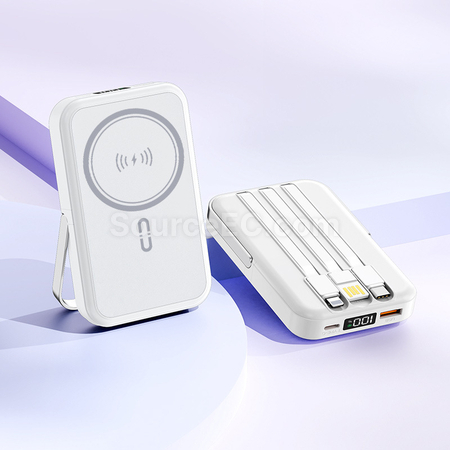 Customization 3C Certified Magnetic Wireless Power Bank Promotional Products