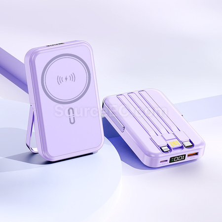 Customization 3C Certified Magnetic Wireless Power Bank Promotional Products