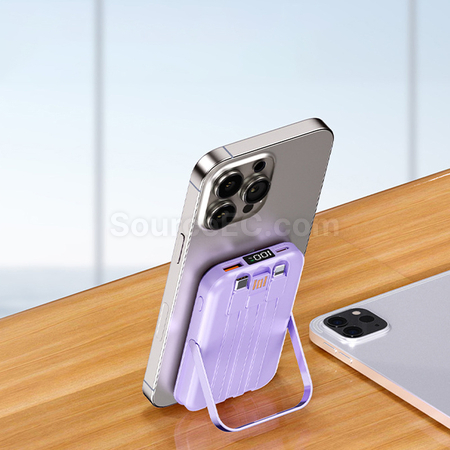 Customization 3C Certified Magnetic Wireless Power Bank Promotional Products