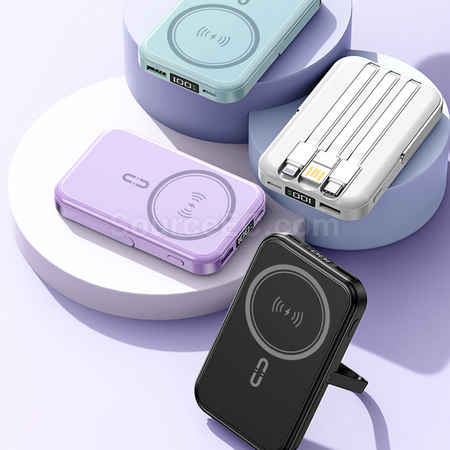 Customization 3C Certified Magnetic Wireless Power Bank Promotional Products