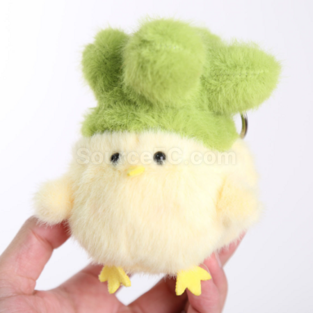 Customization Garlic bird plush doll pendant keychain Promotional Products