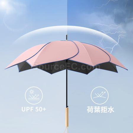 Customization Creative Flower Straight Umbrella Promotional Products