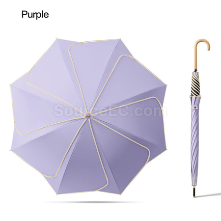 Customization Creative Flower Straight Umbrella Promotional Products