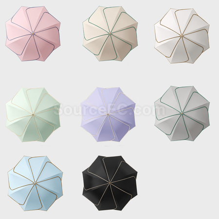 Customization Creative Flower Straight Umbrella Promotional Products