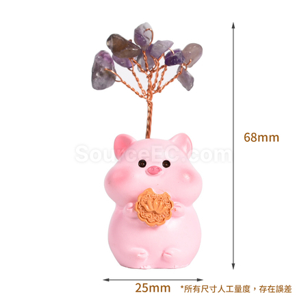 Customization Crystal Tree with Chinese Zodiac Base Promotional Products