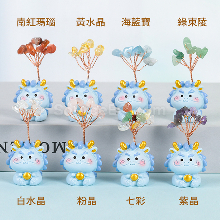 Customization Crystal Tree with Chinese Zodiac Base Promotional Products