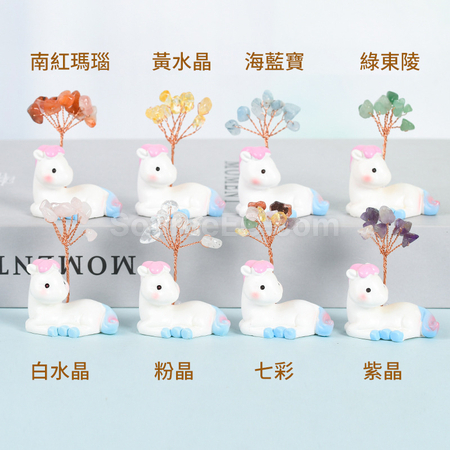 Customization Crystal Tree with Chinese Zodiac Base Promotional Products