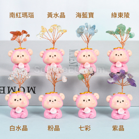 Customization Crystal Tree with Chinese Zodiac Base Promotional Products