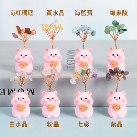 Customization Crystal Tree with Chinese Zodiac Base Promotional Products