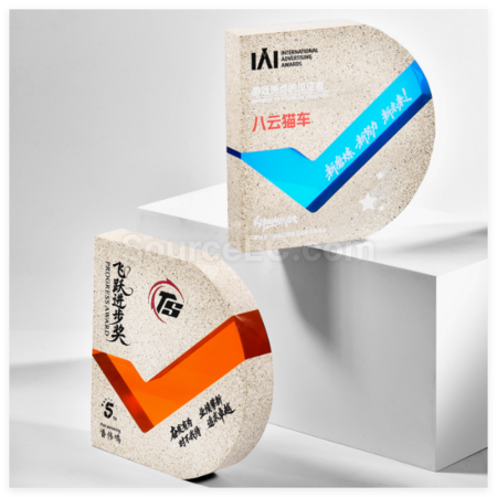 Customization Marble Crystal Trophy Promotional Products