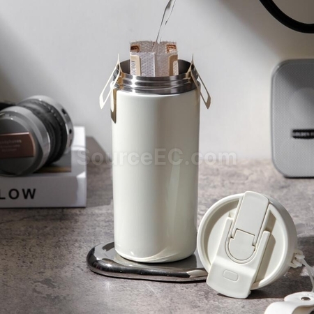 Customization Double Drink Coffee Cup 316 Stainless Steel Thermos Cup Promotional Products