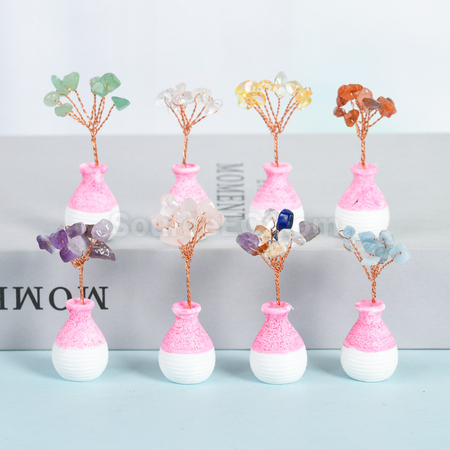 Customization Vase Crystal Tree Promotional Products