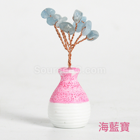 Customization Vase Crystal Tree Promotional Products