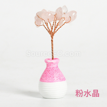 Customization Vase Crystal Tree Promotional Products