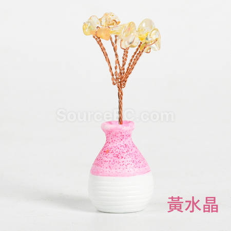 Customization Vase Crystal Tree Promotional Products