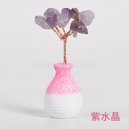 Customization Vase Crystal Tree Promotional Products