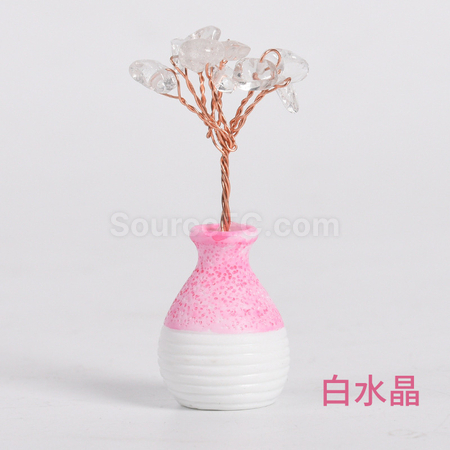 Customization Vase Crystal Tree Promotional Products