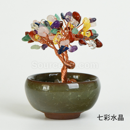 Customization Bonsai Crystal Tree Promotional Products