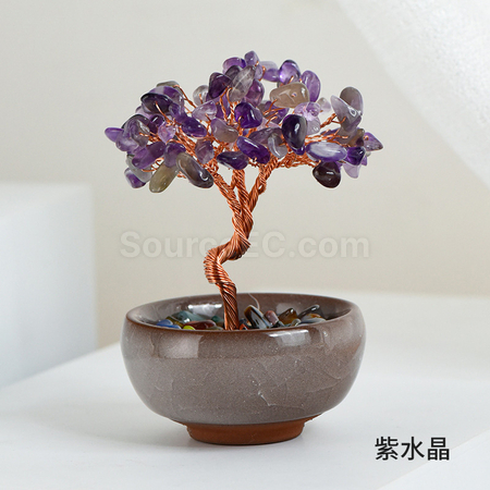 Customization Bonsai Crystal Tree Promotional Products
