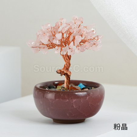 Customization Bonsai Crystal Tree Promotional Products