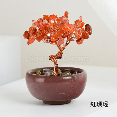 Customization Bonsai Crystal Tree Promotional Products